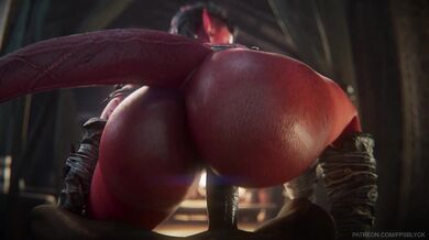 Black Reverse Cowgirl [FPSBlyck] with a Big D*ck