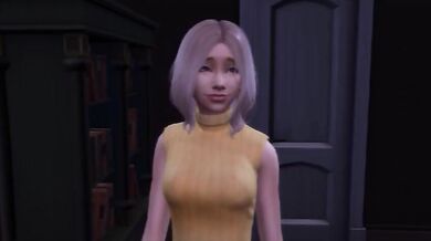 Evil Desires Unleashed: Resident Ashley's Sexy Seduction as the Daughter of Sin in Sims Hell!
