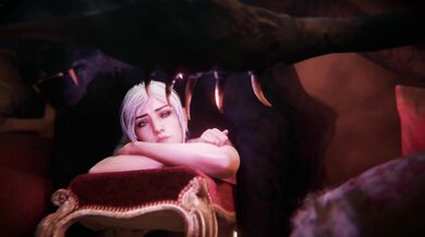 Displacer Beast's Pubic Hair and Shadowheart's Tight Vagina (NSFW)