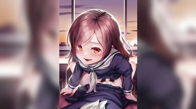 Bound and Gagged Futanari-Chan After Class (Sadistic Teacher)