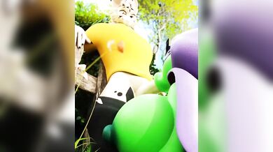 Alices Anal Adventure: Shooting Peas with a Angle of 1 Degrees