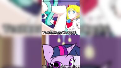 Twilight Sparkle Fucks Sailor Moon in a Wet and Intense Sex Session