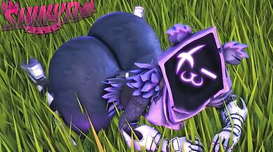 Jiggly Booty Shaker Raven