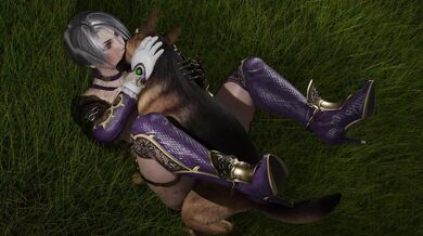 Ivy's Anal Debut with the Neighborhood Stray
