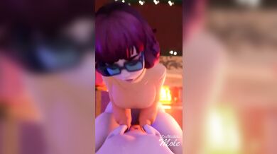 Ghostly Impressions of Velma's Possessed Pussy