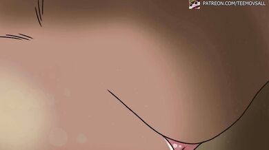 Sexy Xayah goes wild with her partners