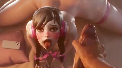 Overwatch Compilation (35+ Minutes): A collection of hot and steamy scenes featuring your favorite Overwatch characters getting down and dirty, with over 35 minutes of non-stop action.