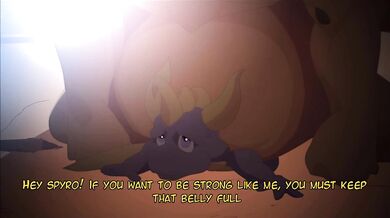 Gay Cartoon Fuckfest: Spyro and Magnus Unleashed