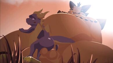 Gay Cartoon Fuckfest: Spyro and Magnus Unleashed
