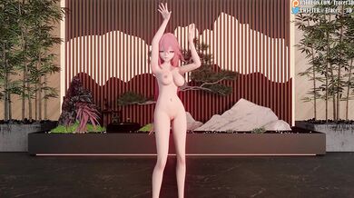 Sexy Miko Genshin's Wet Pussy Explosion