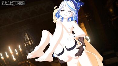 Lady Furinas Anal Full Nelson Blowjob [Saucifer3D]
