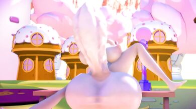 Gumming the Futanari Queen