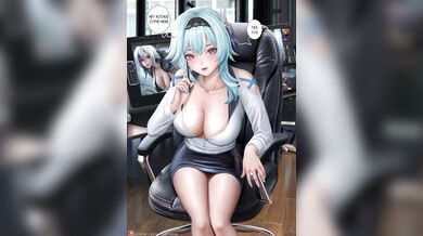 Eula's Naughty Desk Job [Ultra HD]