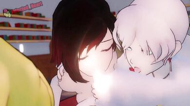 Tiny Tranny with Big Cock Fucks Weiss Inside Out