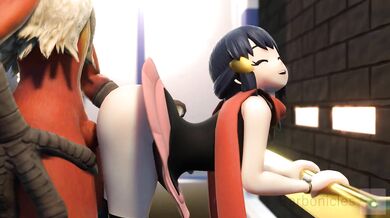 Pokegirl Orgy Tames Blazing Beast's Wild Sexual Appetite