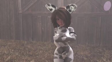 Uncle Hiro's Bovine Discipline for Slutty Milf Auntie Cass