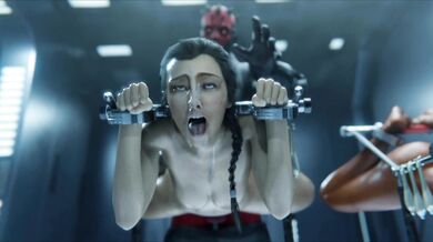 Episode I: The Phantom Menace Cums True - Darth Maul Fucks Padmé Amidala's Messy Ejaculate (Uncensored)