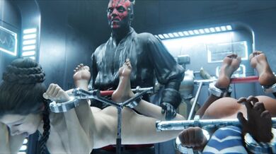 Darth Maul's Forceful Fucking of Padmé's Big Boobs, Zmsfm Style