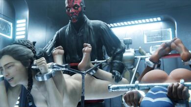 Mauling Padmé's Pregnant Pussy: A Star Wars Hentai Adventure