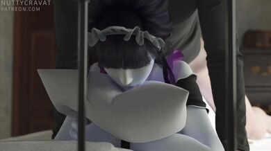 Anal Servitude of Maid Widowmaker [Nuttycravat]