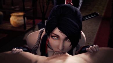 Momiji's Tongue-Throat Fucking Adventures (HD) with Sound Effects!