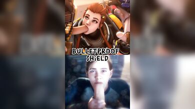 Busty Brunette Brigitte Banged by Beastly Blonde Beauty Ellie in Lustful Lesbian Romp