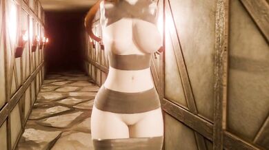 Bound and Gagged Zeta and Beatrix Get Mummified in Hentai Porn Action!