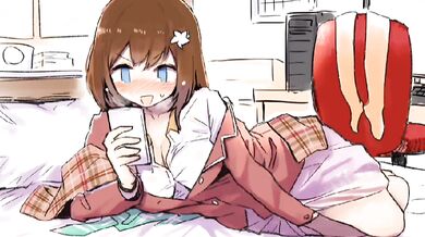 You found a hidden sex tape of a popular VTuber However, the audio was leaked and can be heard in the background