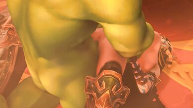 Orc Bred Alleria Windrunner's Pussy