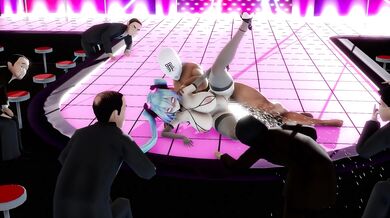 The Crowned Queen's Erotic Dance of Seduction