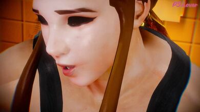 Bug's Delightful Feast on Brigitte's Wet Pussy - Ryo86/PSlover