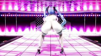 Jiggly Tits and Meaty Thighs Haunt in a Sexy Dance [Ikuiku Jiggle and Jiggle Dance]