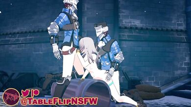 Stelle DP'd [TableFlipNSFW]