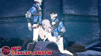 Stelle DP'd [TableFlipNSFW]