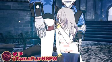 Stelle DP'd [TableFlipNSFW]