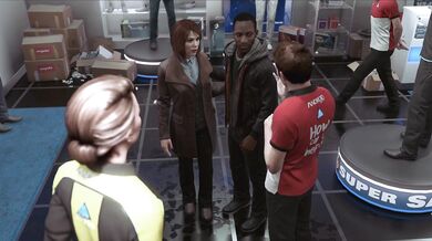 Fulfilling Desires with a Synthetic Siren (Detroit Become Human): A sexy android escapes her duties and explores her sexuality in a dystopian future.