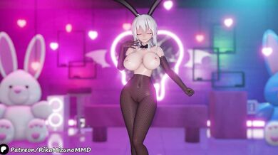 Haku's Bunny-Style Boundage