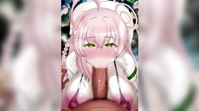 '"Hanako in a Swimsuit Gives Blowjobs" and Receives Plenty of Milk from Her Succulent Mouth with the Help of Yukkyyukimaros 18 Video'