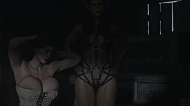 Pussy-ass Bitches Get Drenched with Futanari Cum in Massive Downpour