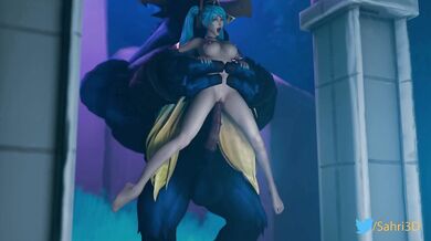 Sona's Anal Sex with Alistar - Part 1