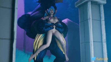 Sona's Anal Sex with Alistar - Part 1