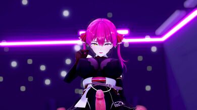 Twin-tailed Hotties Give Members Only Crew a Private Show at HMV [ブラン]