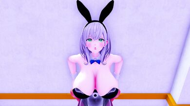 Bunny Girl Fucked Hard in Uniform (Shirogane Noel)