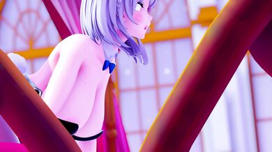 Bunny Girl Fucked Hard in Uniform (Shirogane Noel)