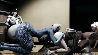 Futa Gangbang Volume 1: A Group of Hermaphrodites' Debauchery