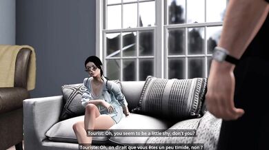 Naughty Traveler Taken in by Enigmatic Lover