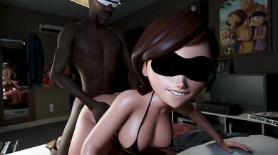 While the rest of the family is out saving the world from danger...[Cockslicer/3D]