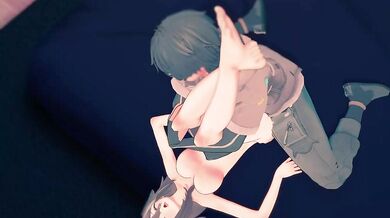 : Tiny Babe Gets Her Legs Spread Wide Open