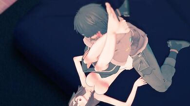 : Tiny Babe Gets Her Legs Spread Wide Open