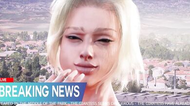 Gigantic Sofia Unleashes Chaos in Part 1 of Her Massive Rampage!